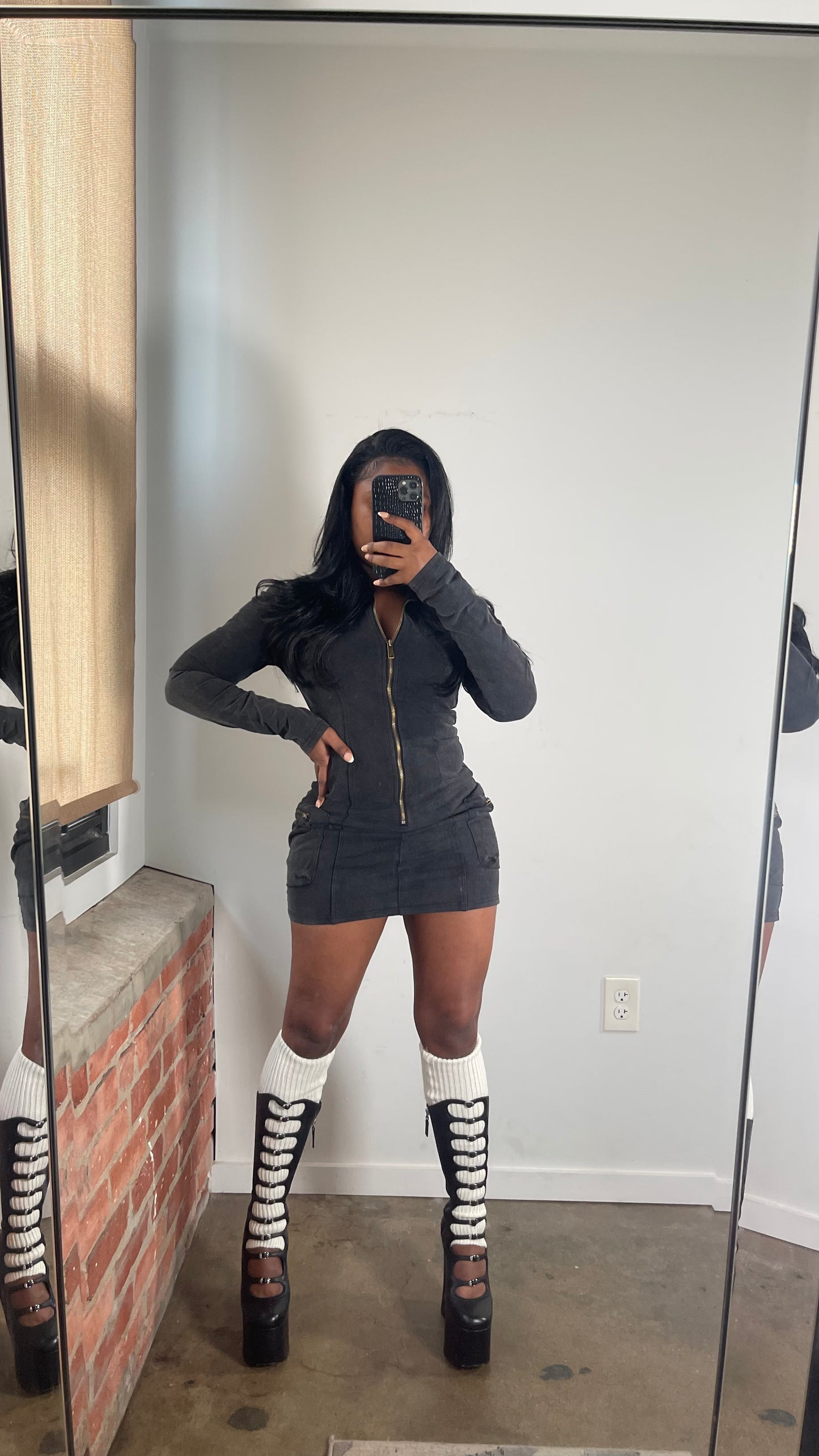 Cargo mini dress haus of ap Cargo mini dress haus of ap